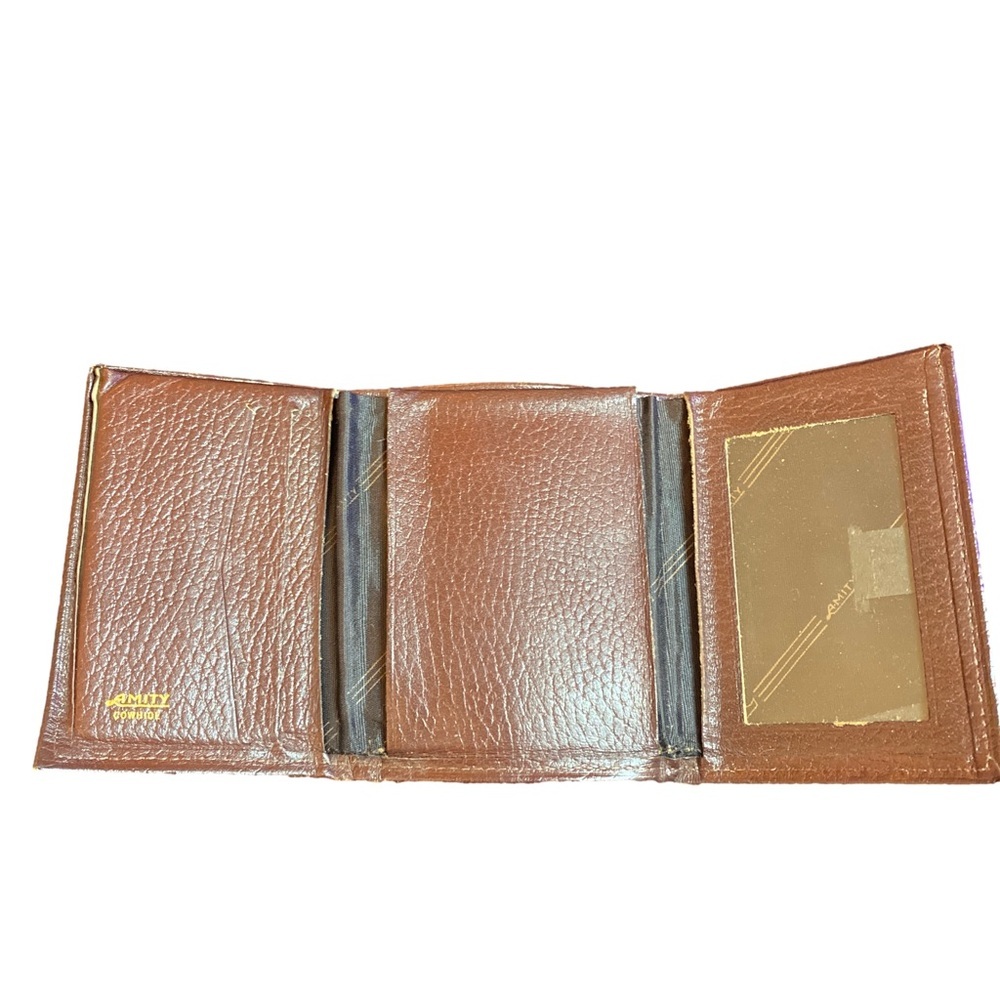 Amity cowhide leather mans wallet